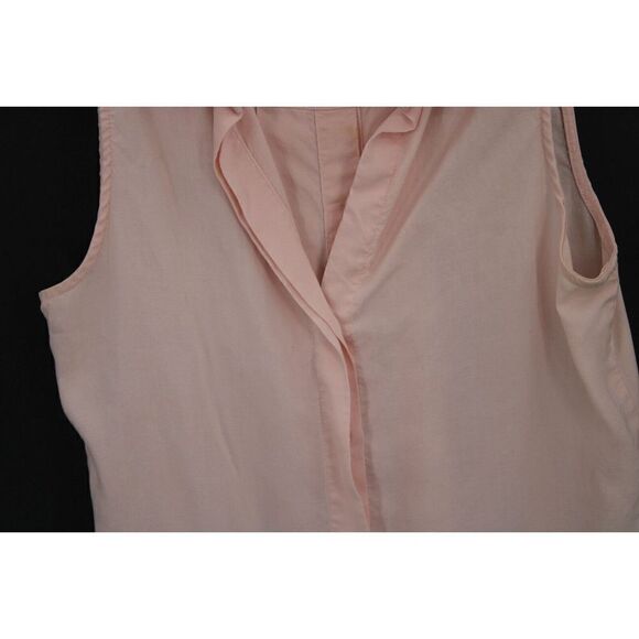 Cloth & Stone Anthropologie Sleeveless Button Front Shirt Rose Pink SIZE XS - Picture 3 of 8